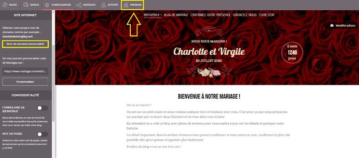 Blog de mariage version Premium ! 1