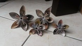 Fleur en papier