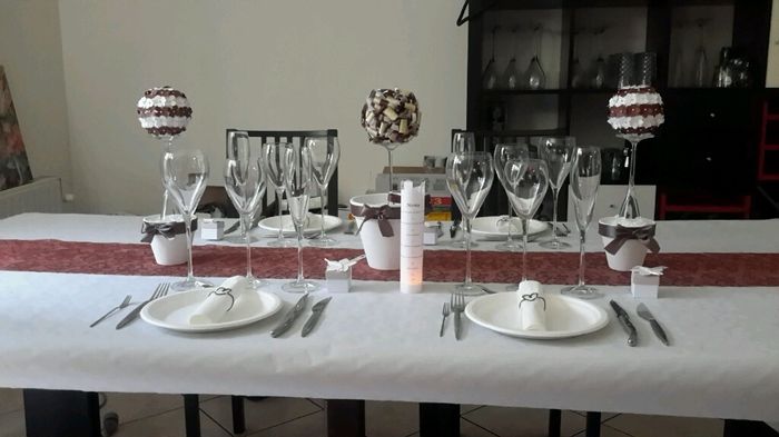 Essai décoration de table - 2