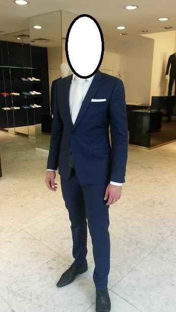 Mon homme et son costume