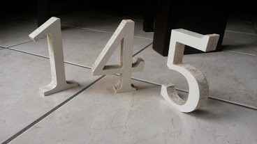 Nos chiffres de table