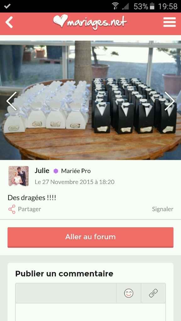 Par quoi remplacer les traditionnels dragées ? - 1