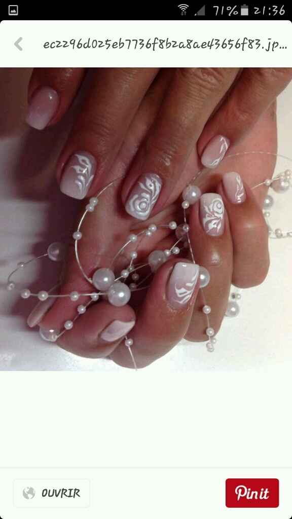 Manucure jour j ne sait pas quoi choisir. - 3