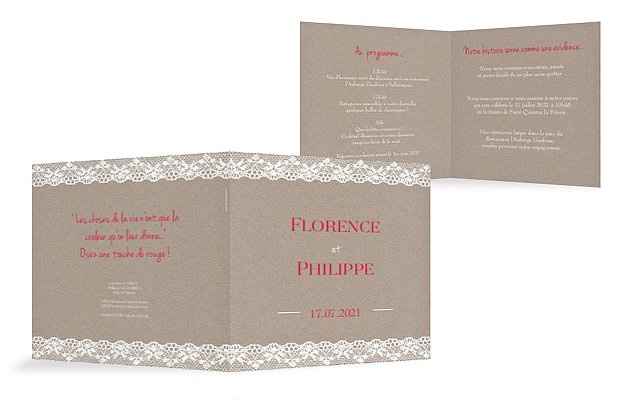 Mariage en rouge et blanc - 2