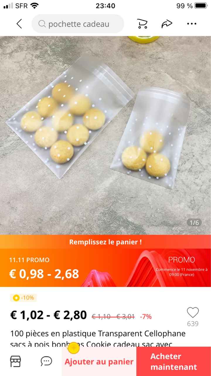 Protection mouchoirs larmes de joie - 1