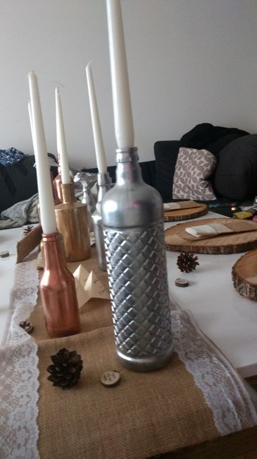 décoration des table dernier essai  