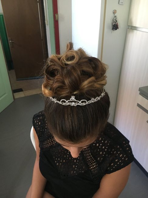 Essayage chignon validé! - 2