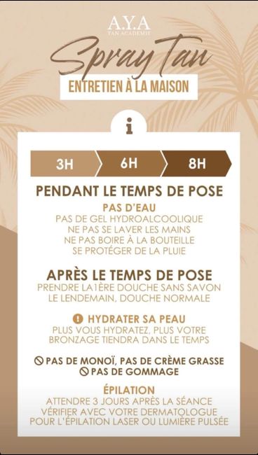 Bronzage pour dans 1 mois 2