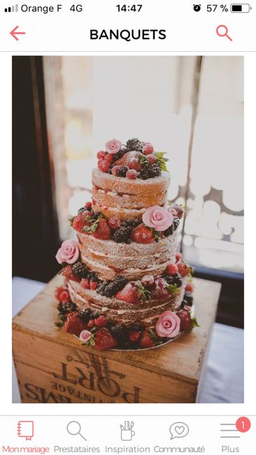 Wedding cake - 1