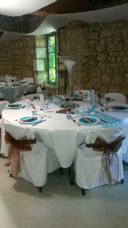 Déco table ronde