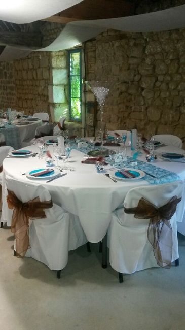 Déco table ronde