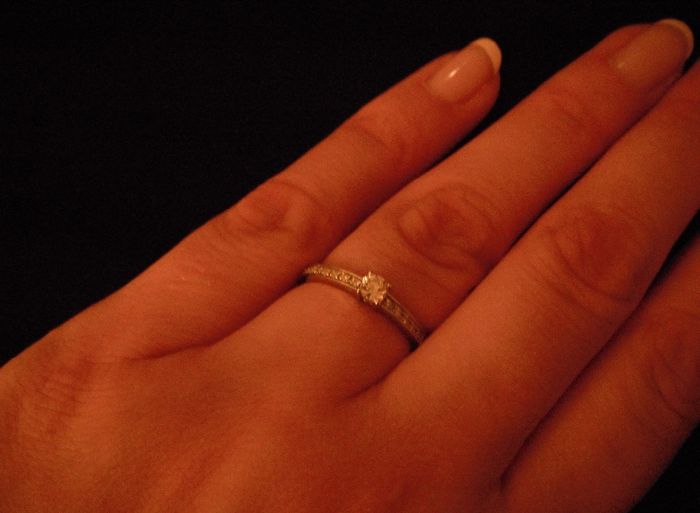 Ma bague de fiançailles
