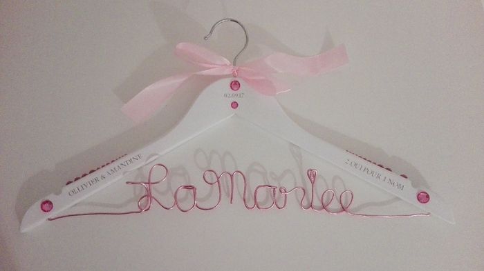 Cintre de la mariée