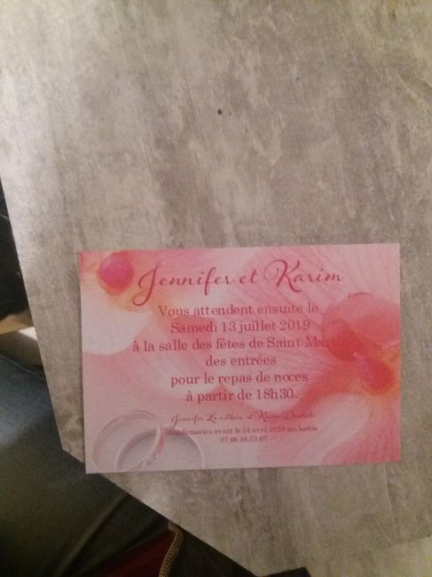 échantillon de faire part - 3