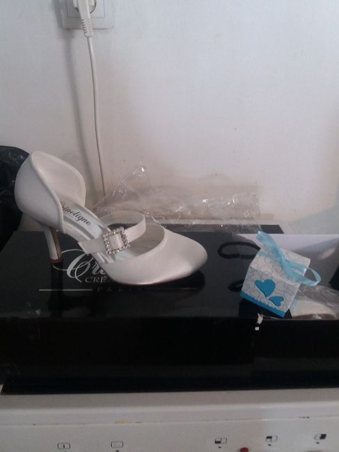 Chaussure et boîte à dragée reçu - 1