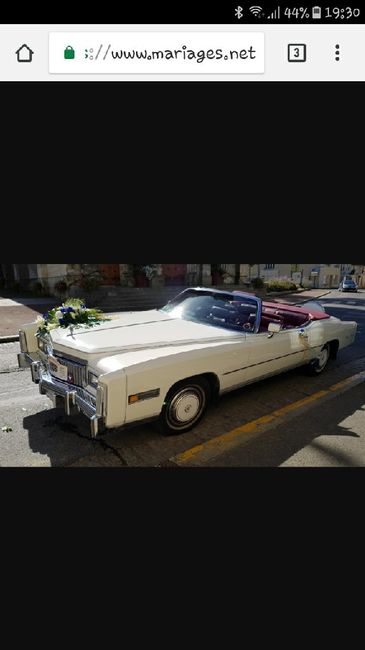 Voiture des mariés - 1