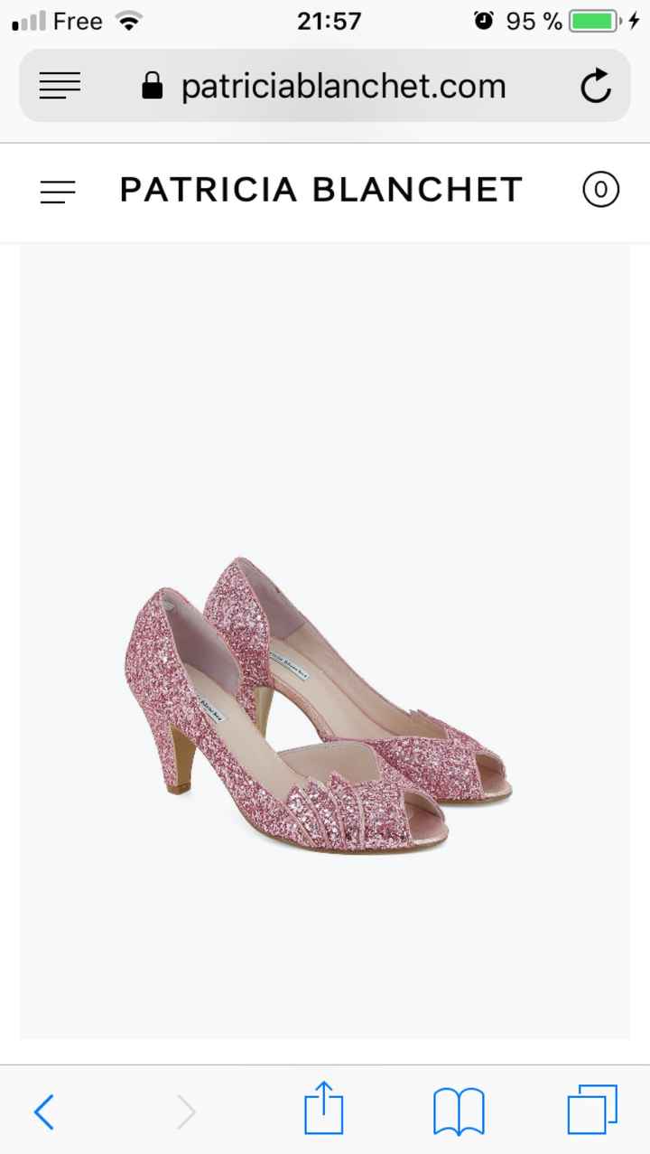  Escarpins rose à paillettes où êtes vous ? - 1