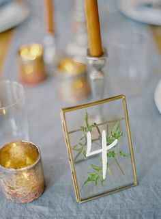 Inspiration numéro de table 