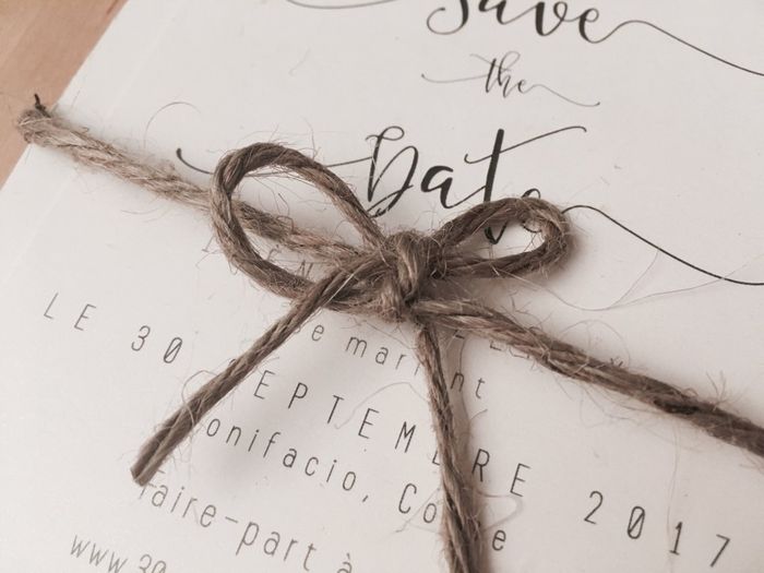 Ficelle de mon faire-part : votre avis ! - 2