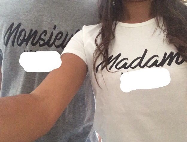  T-shirt Mr et Mme - 1