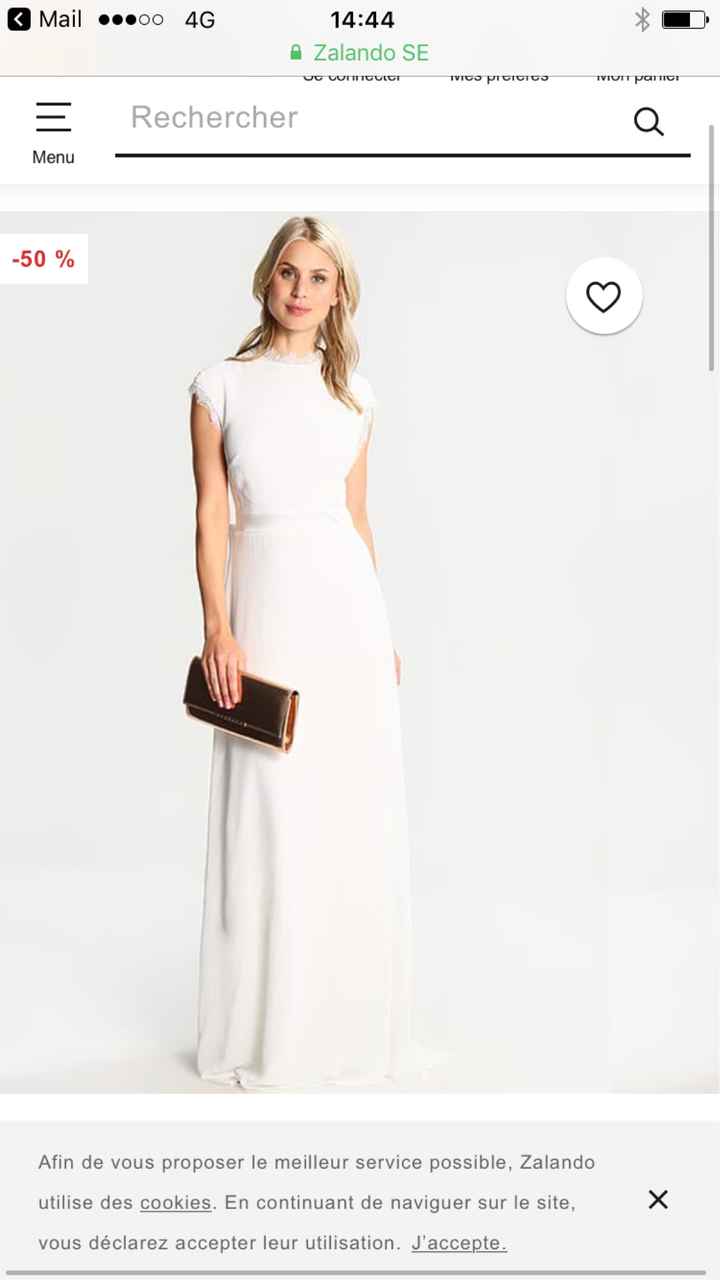  Robe mariage civil trouvée - 2