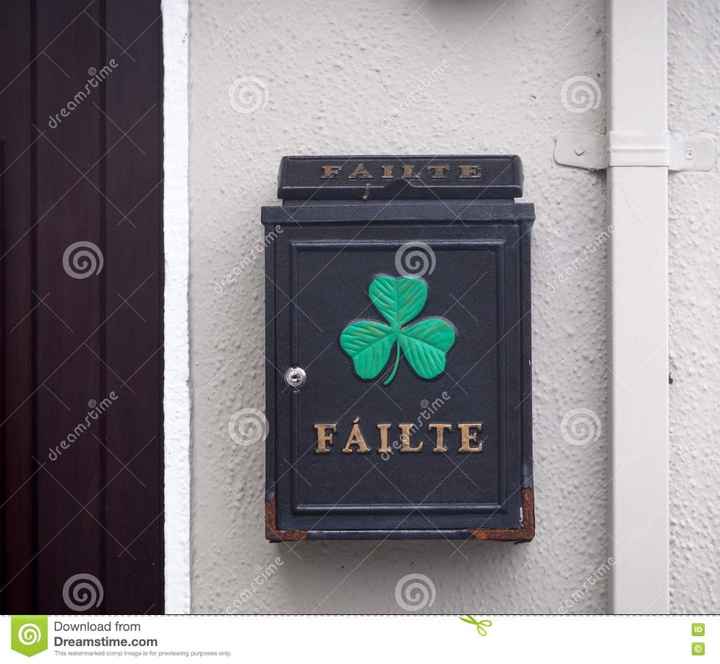 Irish letter box