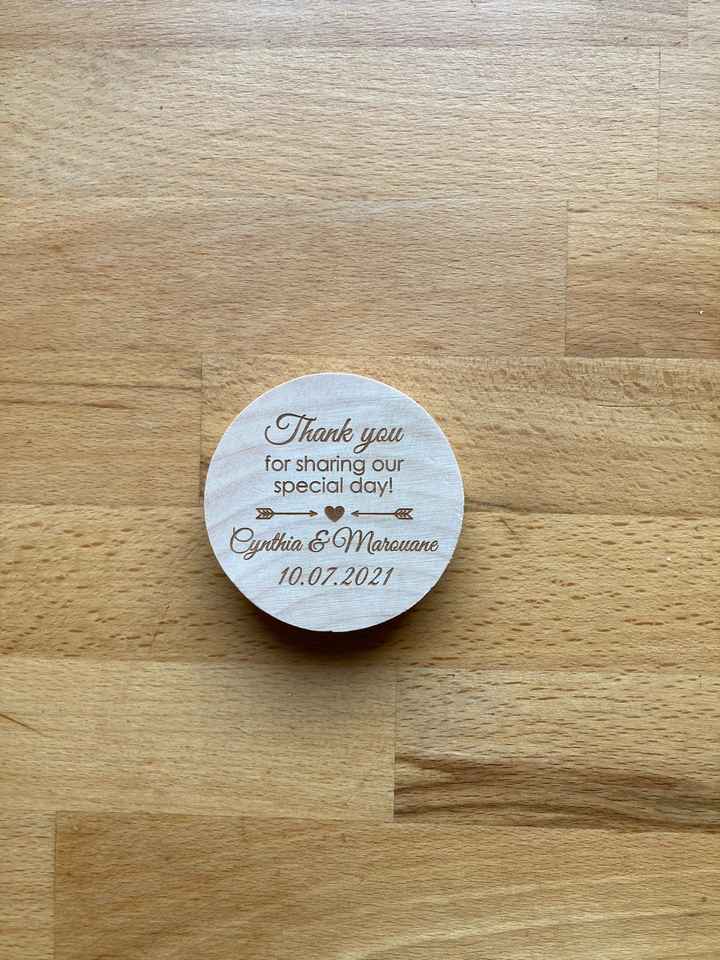 Cadeaux témoins - 1