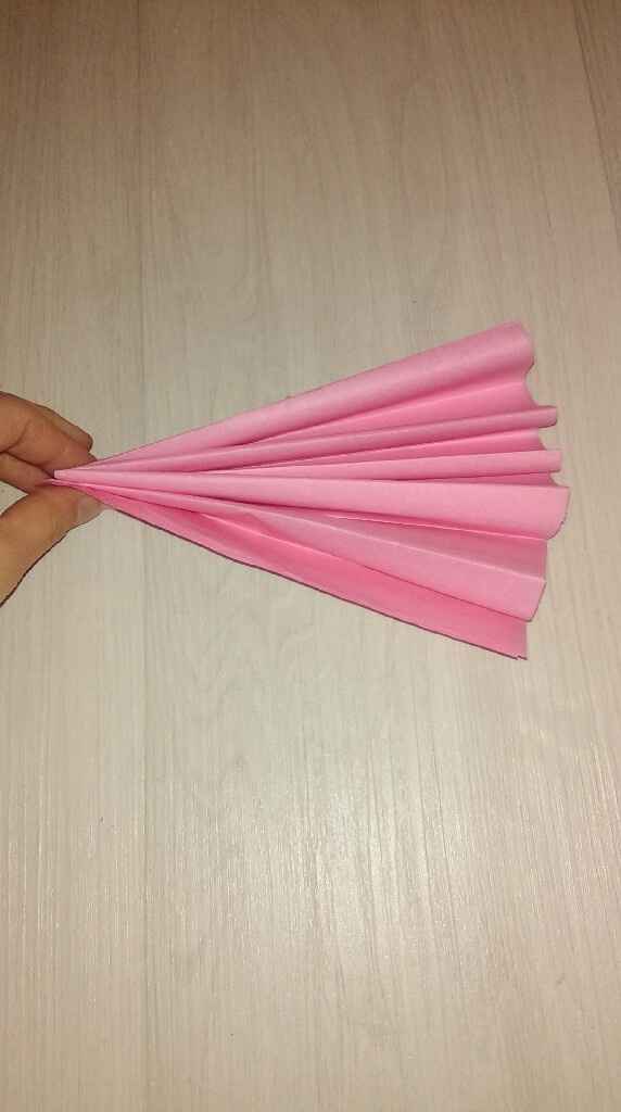 Tuto pompom papier de soie. - 3