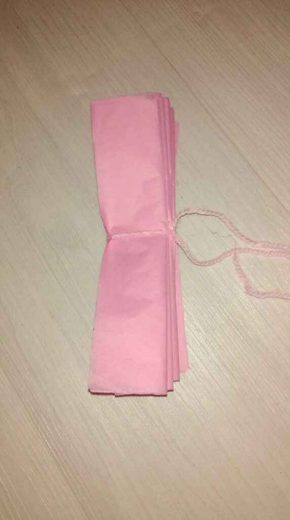 Tuto pompom papier de soie. - 4