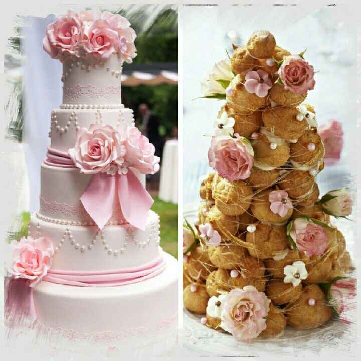 Pièce montée vs wedding cake - 1