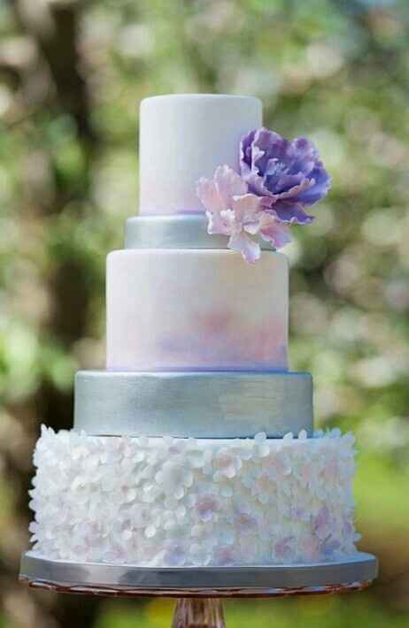 Inspirations gâteaux : les water color cakes. - 2