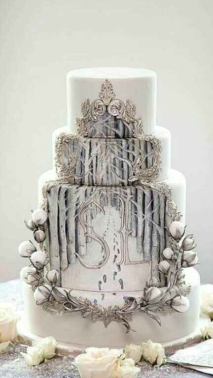 Inspirations gâteaux : les gâteaux peints à la main. - 3