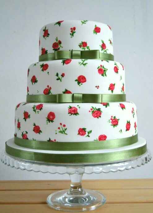 Inspirations gâteaux : les gâteaux peints à la main. - 4