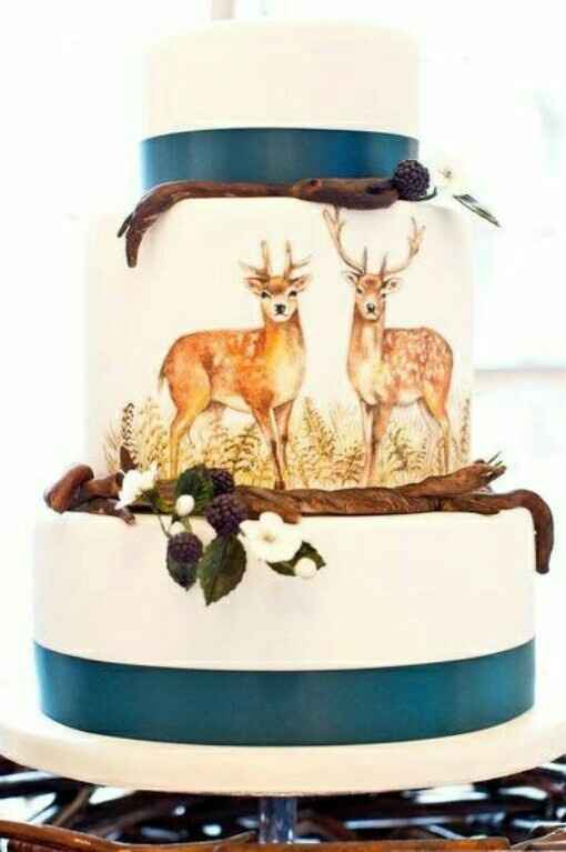 Inspirations gâteaux : les gâteaux peints à la main. - 6