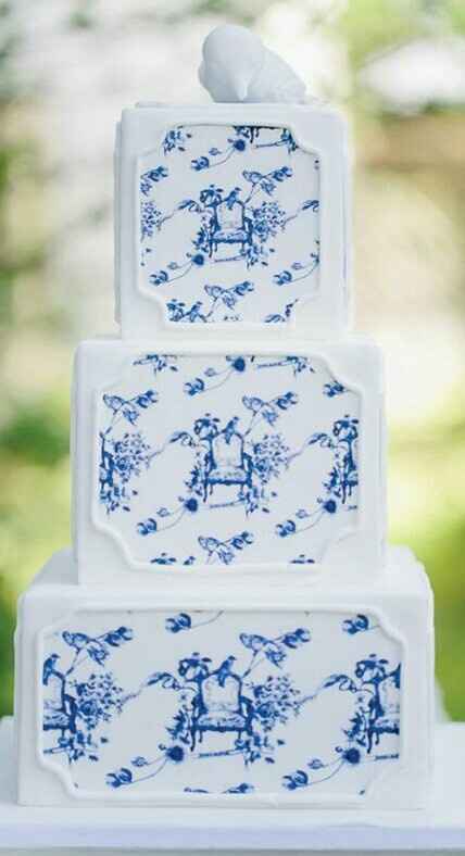 Inspirations gâteaux : les gâteaux peints à la main. - 8