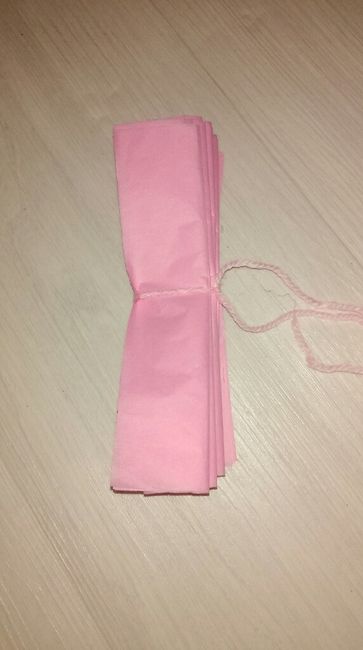 Tuto pompom papier de soie. - 4