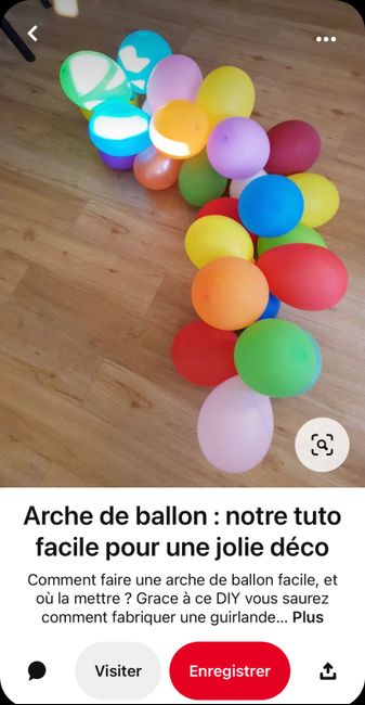 Idée pour accrochés des ballons au plafond 😁 3
