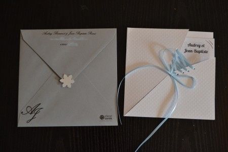Enveloppe et faire-part