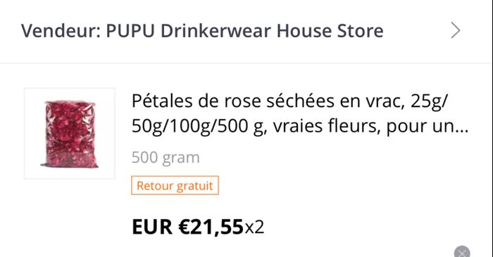 Pétales de rose ou grains de lavande ? 1