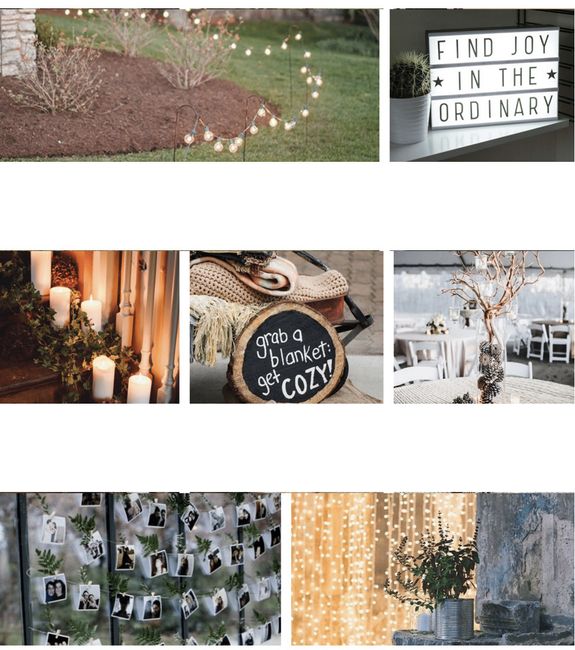 Idées déco pour un mariage cosy/cocooning 8