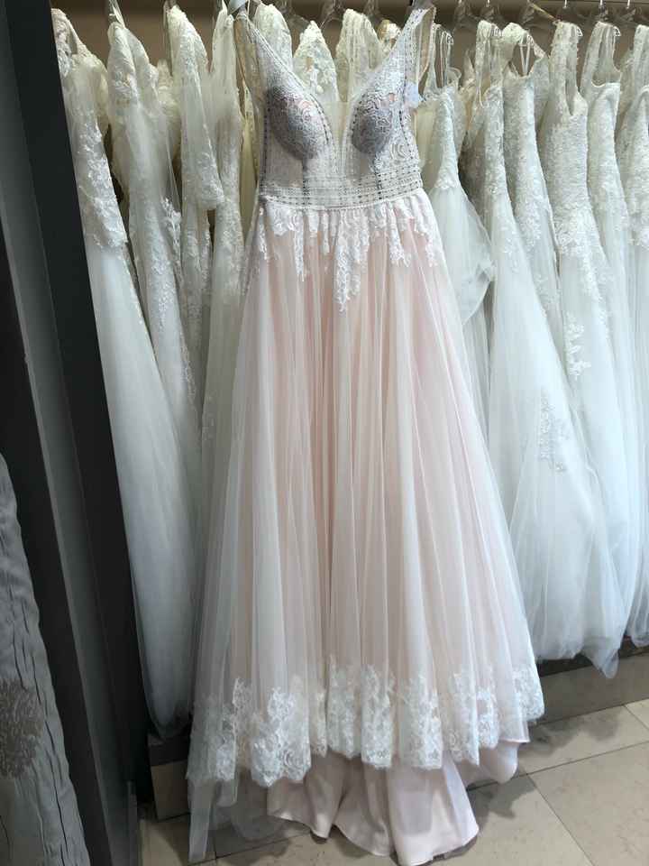 Robe de mariée rose - 1