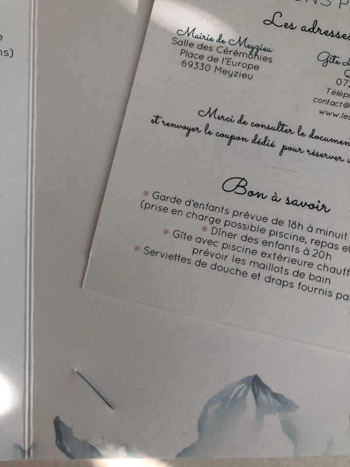 Comment attacher son faire-part ? 💌 - 2