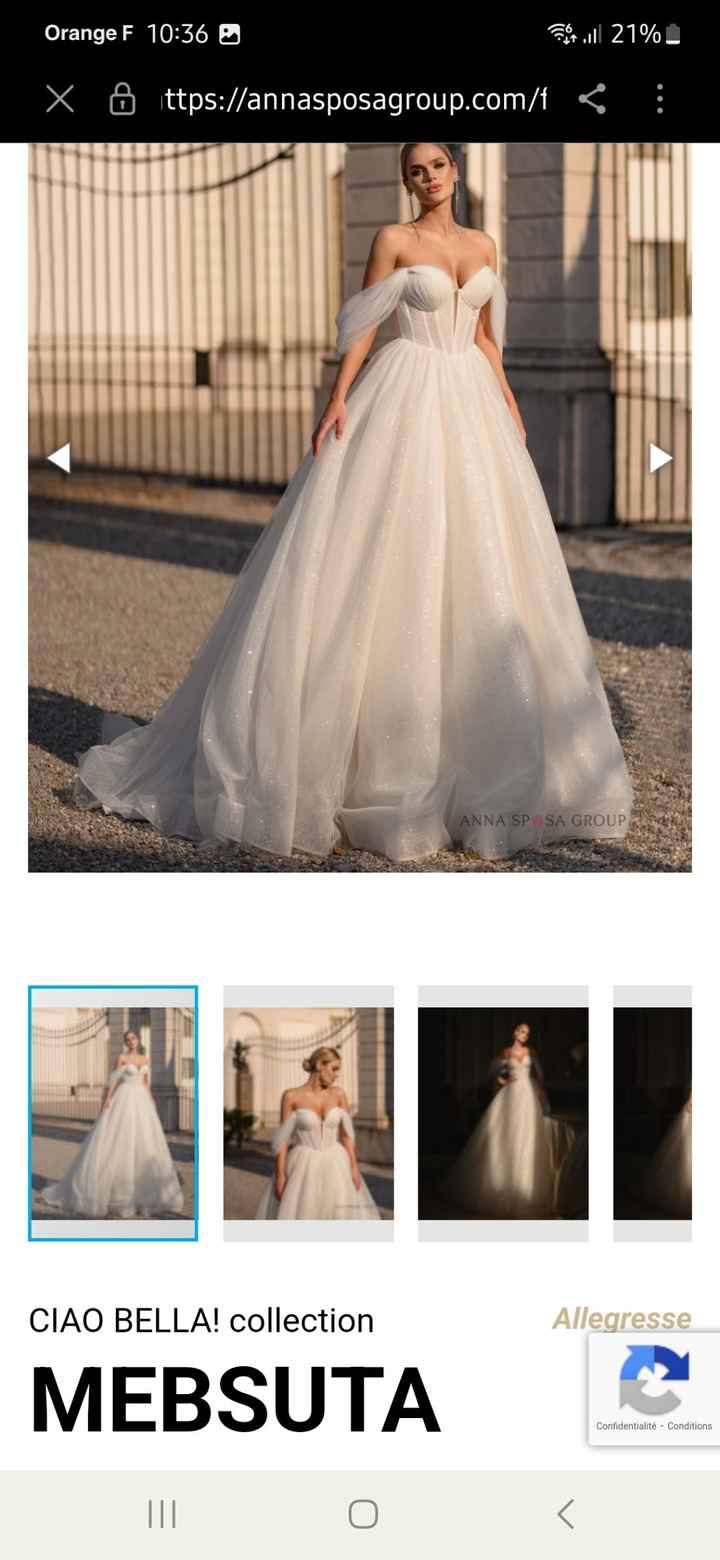 Recherche robe de mariée ❤️ - 1