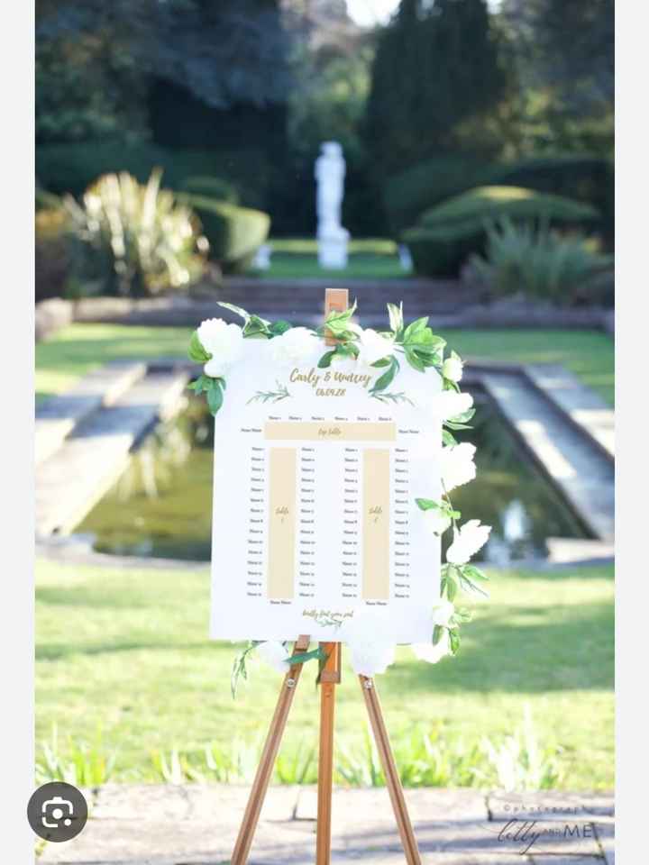 Plan de table en u - 1