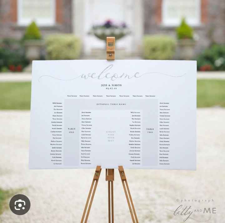 Plan de table en u - 2