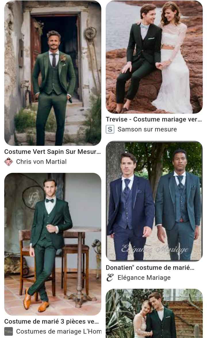 Le vert sapin est-il une jolie couleur pour un costume de marié en été ? - 1