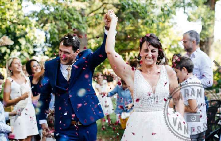 Lancée de pétale de roses sechées - 1