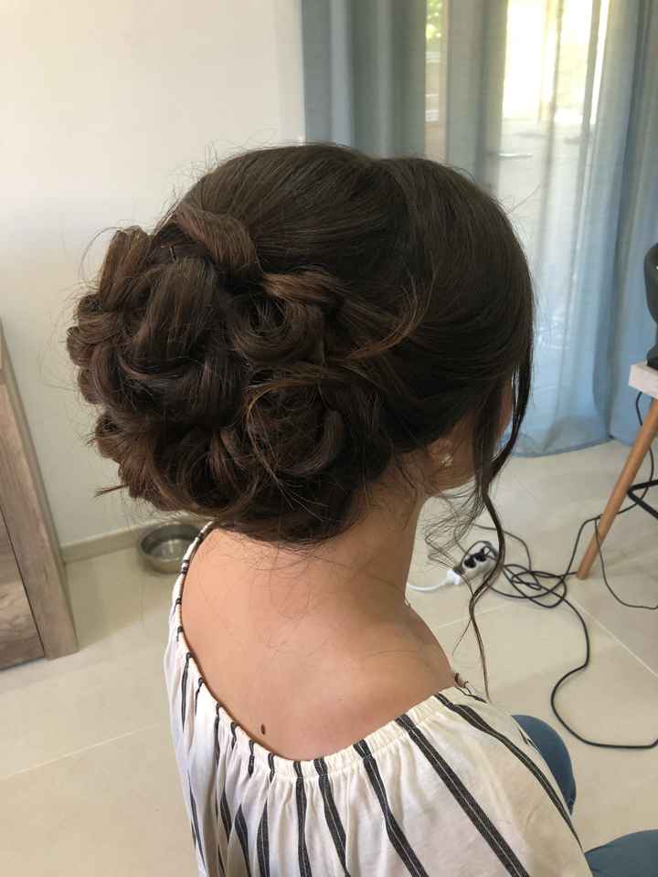 Essai chignon - 1