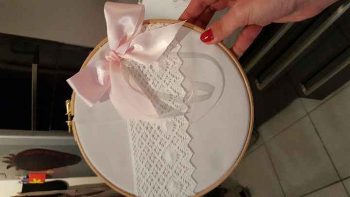 Porte alliance dentelle - 1