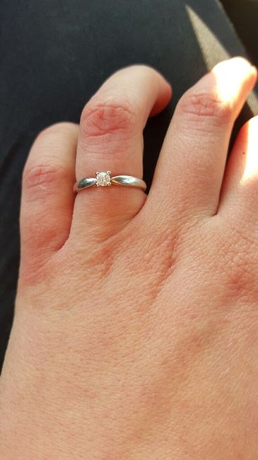 Vos photos de bagues de fiançailles et/ou alliance - 1